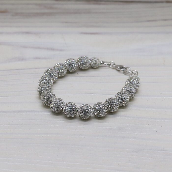 ストーン【SYAB】ラインストーンブレスレット